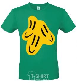 Men's T-Shirt Smiley face Naughty Molly kelly-green фото
