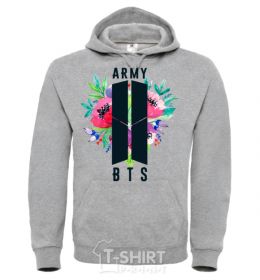 Men`s hoodie Min Yungi Chi Min sport-grey фото