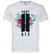Мужская футболка Army BTS Белый фото