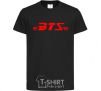 Kids T-shirt BTS logo black фото