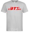 Men's T-Shirt BTS logo grey фото