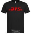 Men's T-Shirt BTS logo black фото