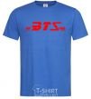 Men's T-Shirt BTS logo royal-blue фото