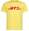 Men's T-Shirt BTS logo cornsilk фото