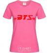 Women's T-shirt BTS logo heliconia фото