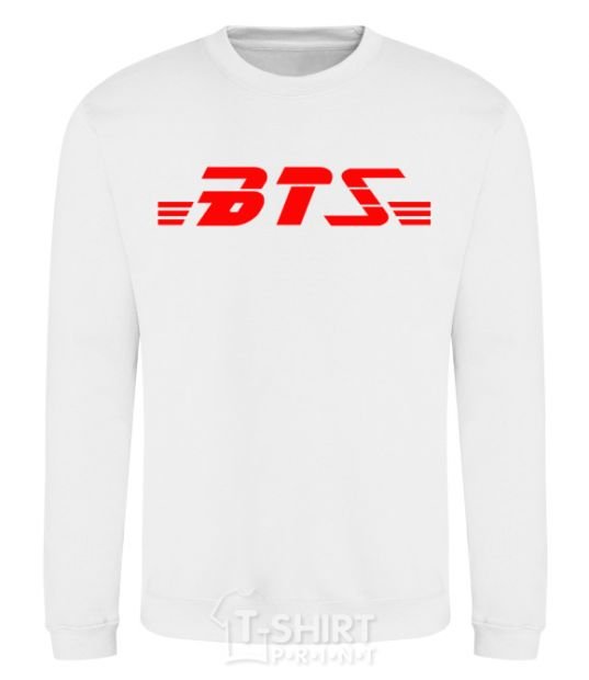 Sweatshirt BTS logo White фото