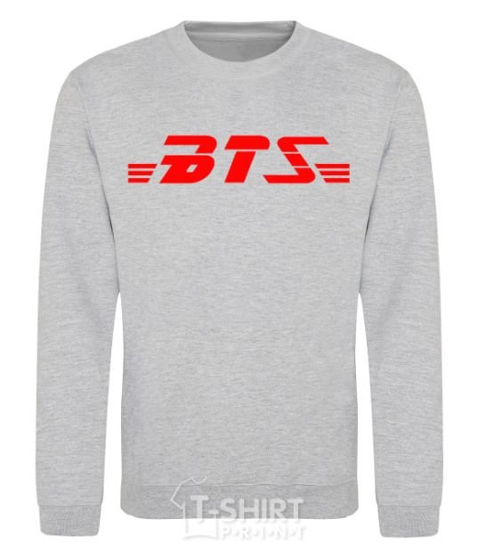 Sweatshirt BTS logo sport-grey фото