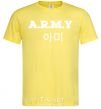 Men's T-Shirt ARMY cornsilk фото