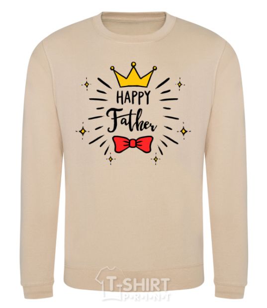 Sweatshirt Happy father sand фото