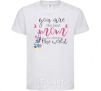 Kids T-shirt You are the best mom all around the world White фото