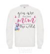 Sweatshirt You are the best mom all around the world White фото