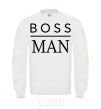 Sweatshirt Boss man White фото