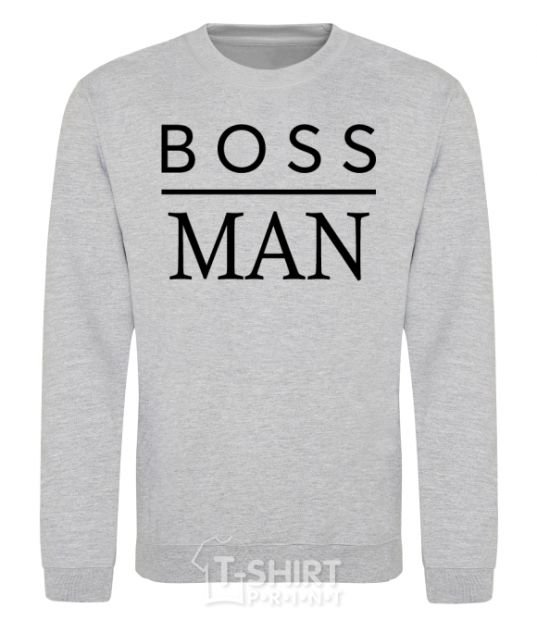 Sweatshirt Boss man sport-grey фото