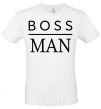 Men's T-Shirt Boss man White фото