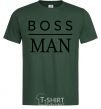 Men's T-Shirt Boss man bottle-green фото