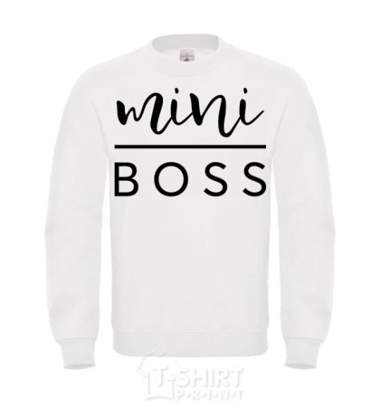 Sweatshirt Mini boss White фото