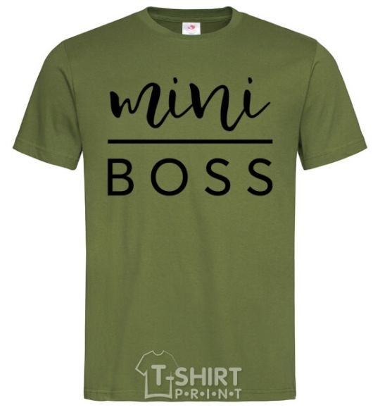 Men's T-Shirt Mini boss millennial-khaki фото