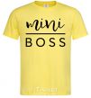 Men's T-Shirt Mini boss cornsilk фото