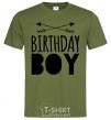 Men's T-Shirt Birthday boy boho millennial-khaki фото