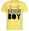 Men's T-Shirt Birthday boy boho cornsilk фото