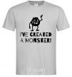 Men's T-Shirt I've created a monster grey фото