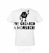 Men's T-Shirt I've created a monster White фото