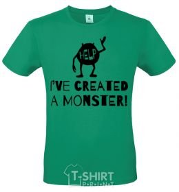 Men's T-Shirt I've created a monster kelly-green фото
