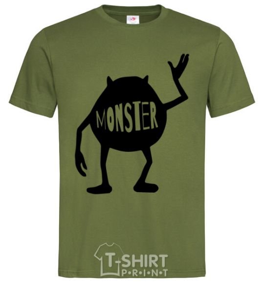 Men's T-Shirt Monster millennial-khaki фото