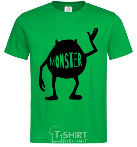 Men's T-Shirt Monster kelly-green фото