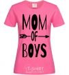 Women's T-shirt Mom of boys heliconia фото