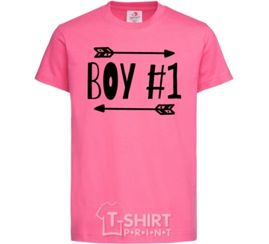 Kids T-shirt Boy 1 heliconia фото