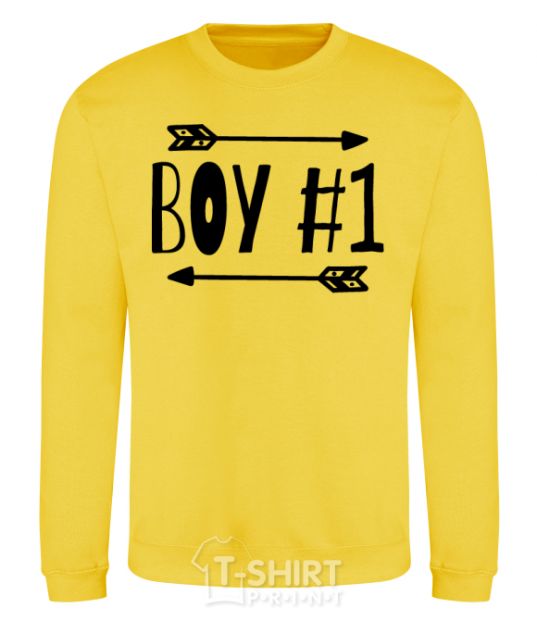 Sweatshirt Boy 1 yellow фото