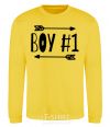 Sweatshirt Boy 1 yellow фото