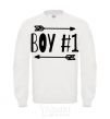 Sweatshirt Boy 1 White фото