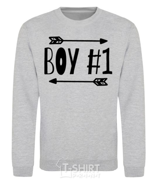 Sweatshirt Boy 1 sport-grey фото