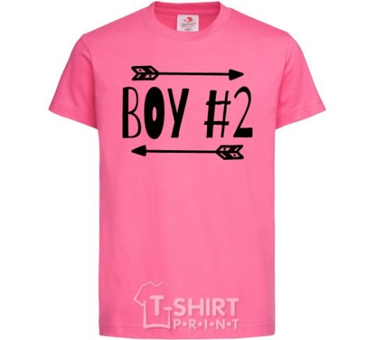 Kids T-shirt Boy 2 heliconia фото