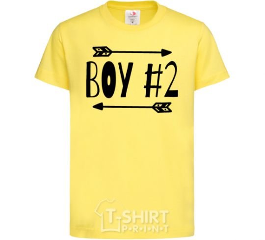 Kids T-shirt Boy 2 cornsilk фото