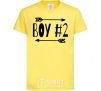 Kids T-shirt Boy 2 cornsilk фото