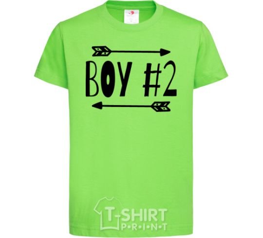 Kids T-shirt Boy 2 orchid-green фото