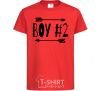 Kids T-shirt Boy 2 red фото