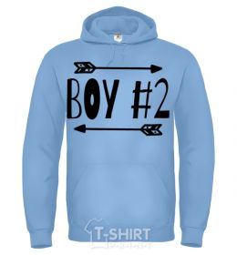 Men`s hoodie Papa Mickey's First New Year's Eve sky-blue фото