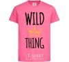 Kids T-shirt Wild Thing heliconia фото