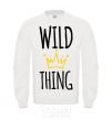 Sweatshirt Wild Thing White фото