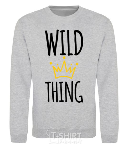 Sweatshirt Wild Thing sport-grey фото