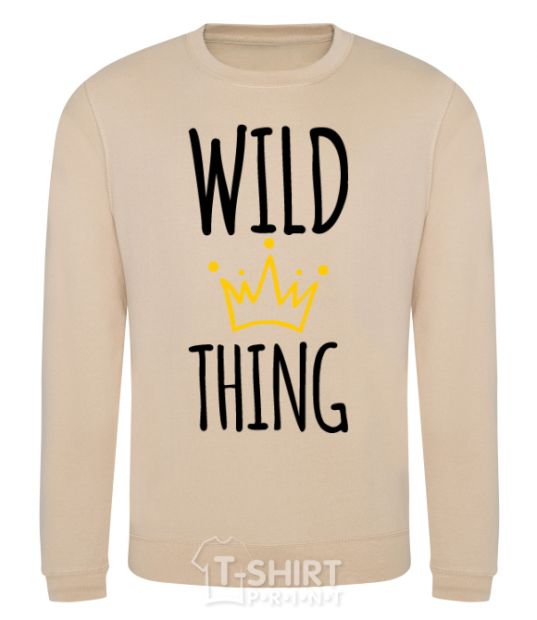 Sweatshirt Wild Thing sand фото