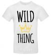 Men's T-Shirt Wild Thing White фото