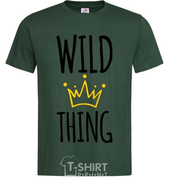 Men's T-Shirt Wild Thing bottle-green фото