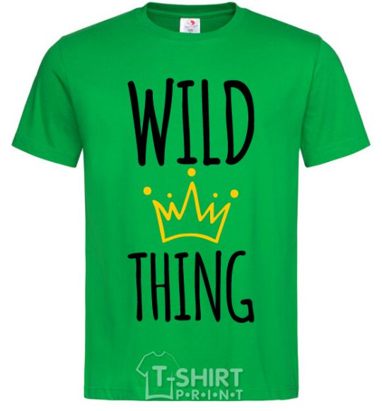 Men's T-Shirt Wild Thing kelly-green фото