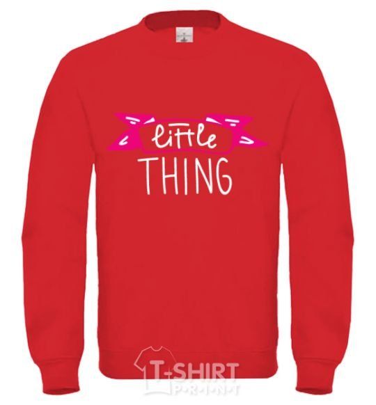 Sweatshirt Little thing yellow фото