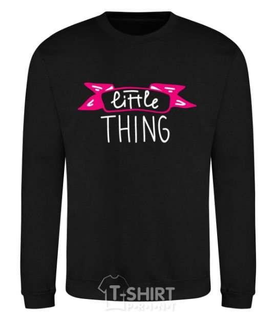 Sweatshirt Little thing black фото